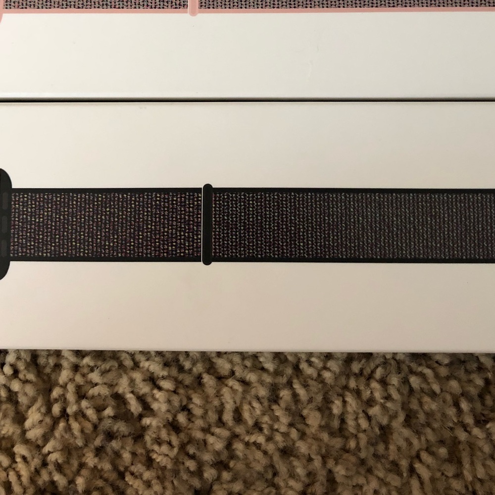 Black Apple Watch Sport loop band